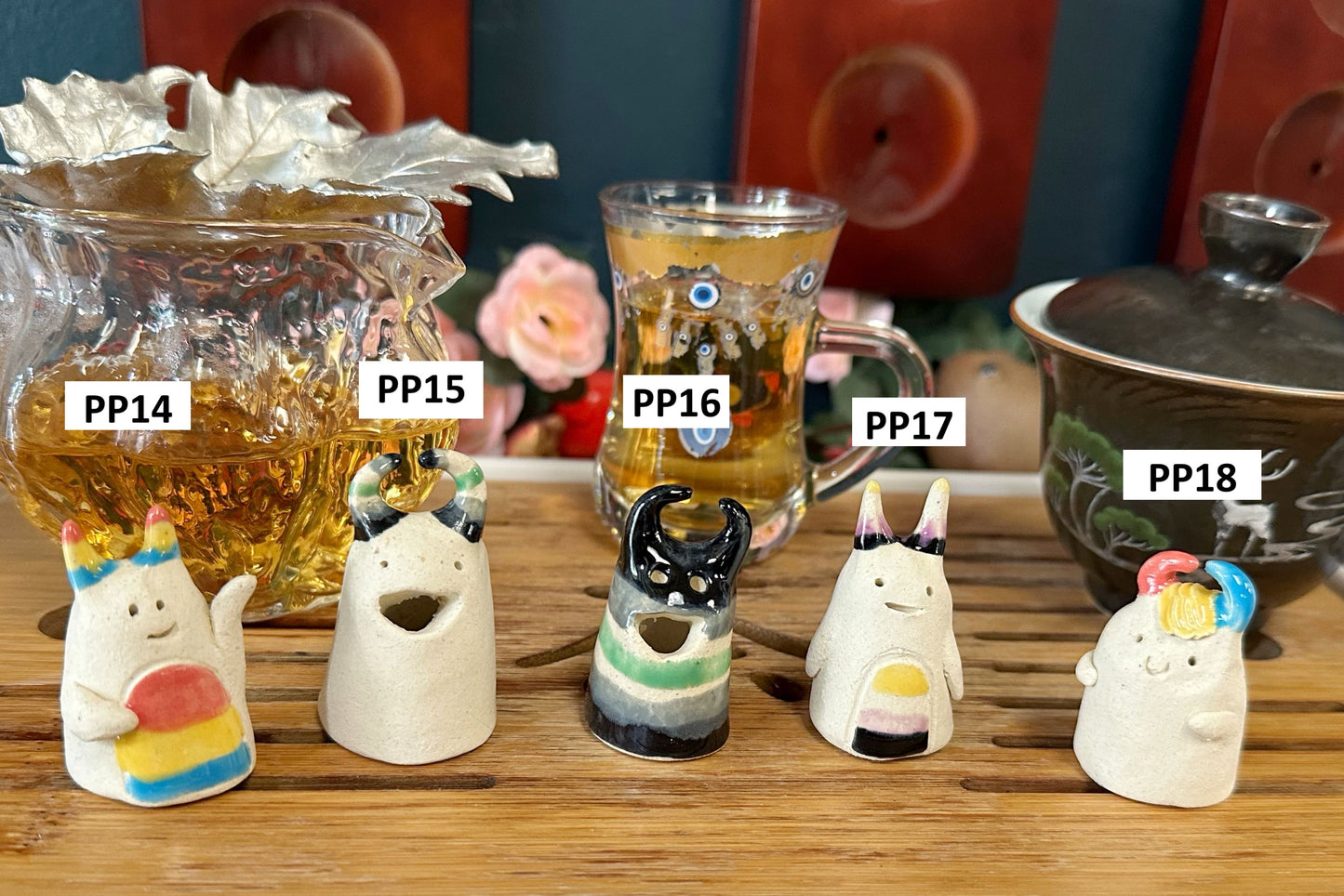 PP14 (pan flag slug), PP15-PP16 (gay man flag slugs), PP17 (nonbinary flag slug), PP18 (pan flag slug)