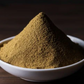A pile of finely powdered roasted green tea