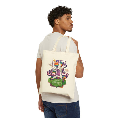 "Unity the Unicorn" Earl Gay Cotton Canvas Tote Bag