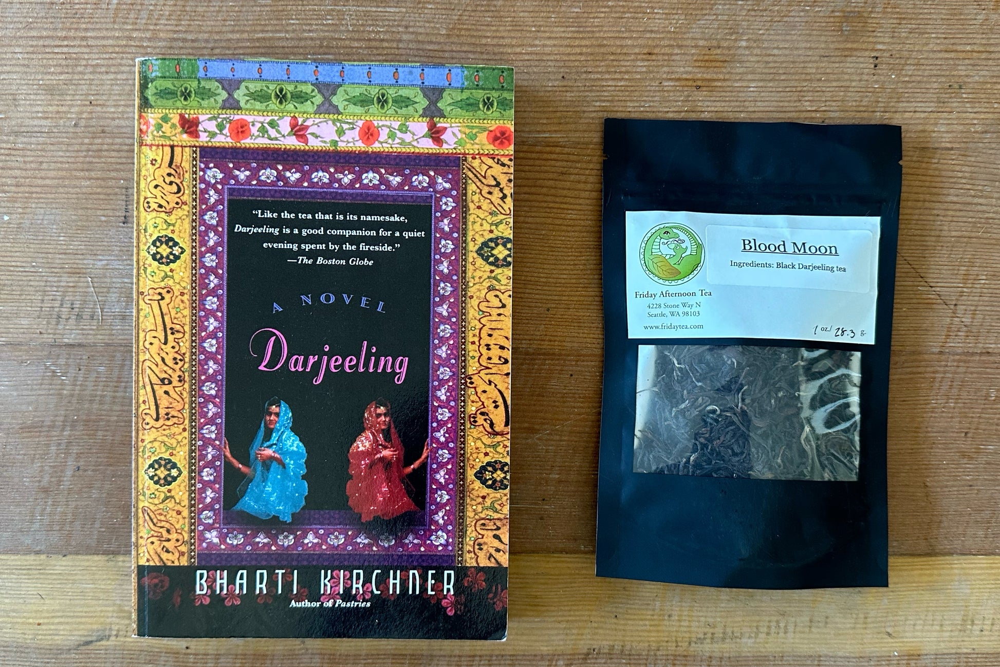 Darjeeling, a Novel & Blood Moon