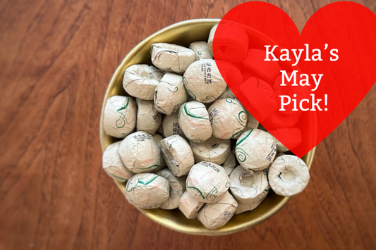 Kayla's May Pick: Sticky Rice Shou Puer